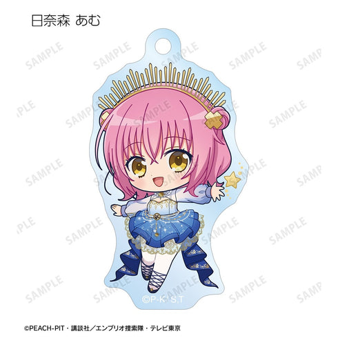 《守護甜心!》收藏卡 迷你角色 星空禮服&星空西裝版 壓克力鑰匙圈(單位/盒)