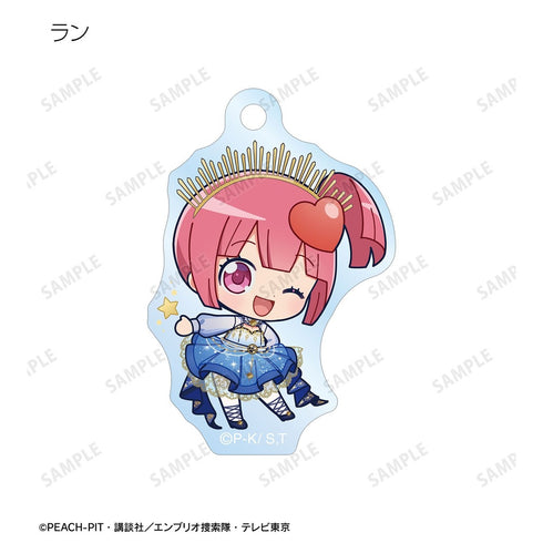 《守護甜心!》收藏卡 迷你角色 星空禮服&星空西裝版 壓克力鑰匙圈(單位/盒)