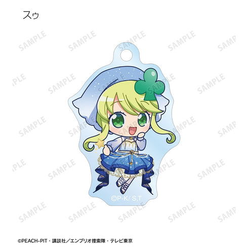 《守護甜心!》收藏卡 迷你角色 星空禮服&星空西裝版 壓克力鑰匙圈(單位/盒)