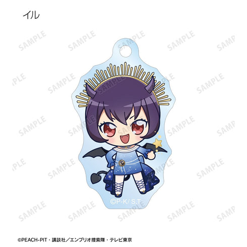《守護甜心!》收藏卡 迷你角色 星空禮服&星空西裝版 壓克力鑰匙圈(單位/盒)