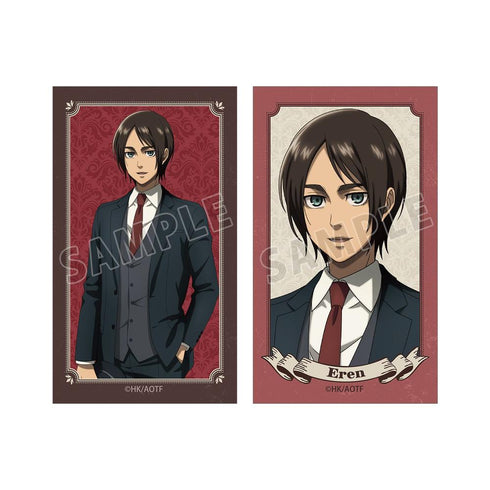 "Attack on Titan" Eren Illustration Card 2-Card Set, Vol. 2