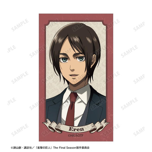 "Attack on Titan" Eren Illustration Card 2-Card Set, Vol. 2