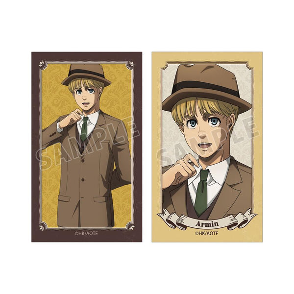 "Attack on Titan" Armin Illustration Card 2-Card Set, Vol. 2