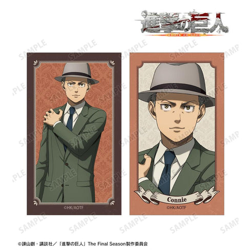 "Attack on Titan" Connie Illustration Card 2-Card Set, Vol. 2