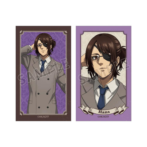 "Attack on Titan" Hanji Illustration Card 2-Card Set, Vol. 2