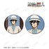 "Attack on Titan" Mikasa Glitter Pin Set of 2, Vol. 2
