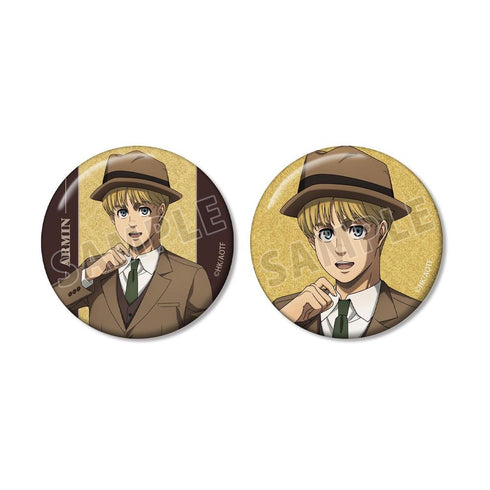 "Attack on Titan" Armin Glitter Pin Set (2-Piece) Vol. 2