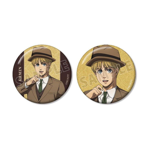"Attack on Titan" Armin Glitter Pin Set (2-Piece) Vol. 2