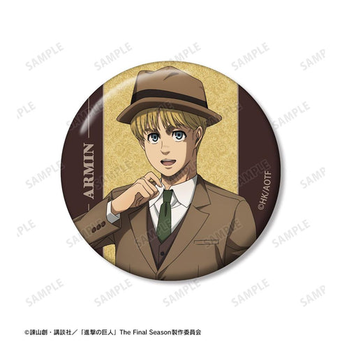 "Attack on Titan" Armin Glitter Pin Set (2-Piece) Vol. 2