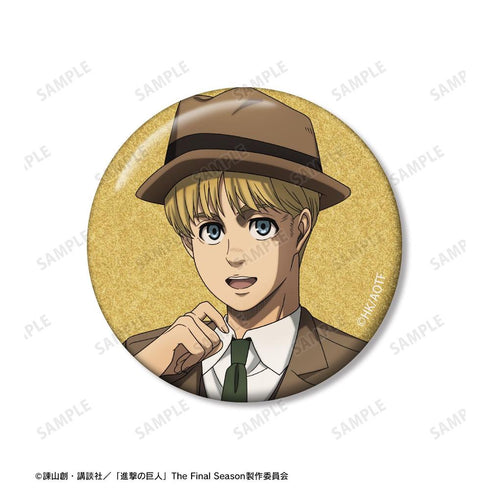 "Attack on Titan" Armin Glitter Pin Set (2-Piece) Vol. 2