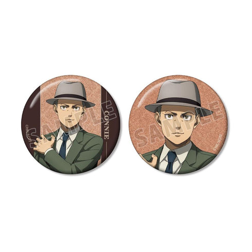 "Attack on Titan" Connie Glitter Pin Set (2-Piece Set), Vol. 2