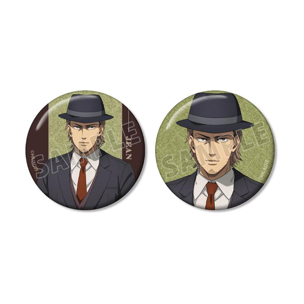 『進撃の巨人』ジャン グリッター缶バッジ2個セット vol.2