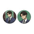 "Attack on Titan" Levi Glitter Pin Set (2-Piece Set), Vol. 2