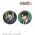 "Attack on Titan" Levi Glitter Pin Set (2-Piece Set), Vol. 2