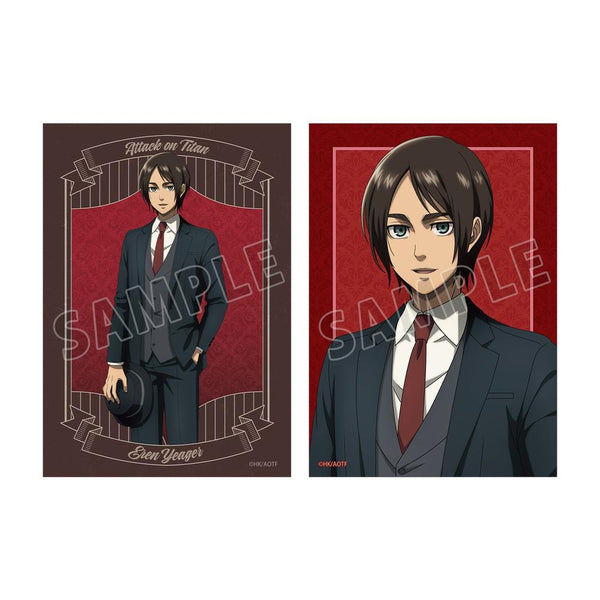 『進撃の巨人』エレン ブロマイド2枚セット