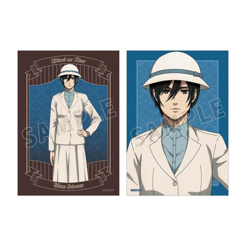 『進撃の巨人』ミカサ ブロマイド2枚セット