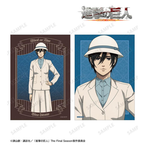 『進撃の巨人』ミカサ ブロマイド2枚セット