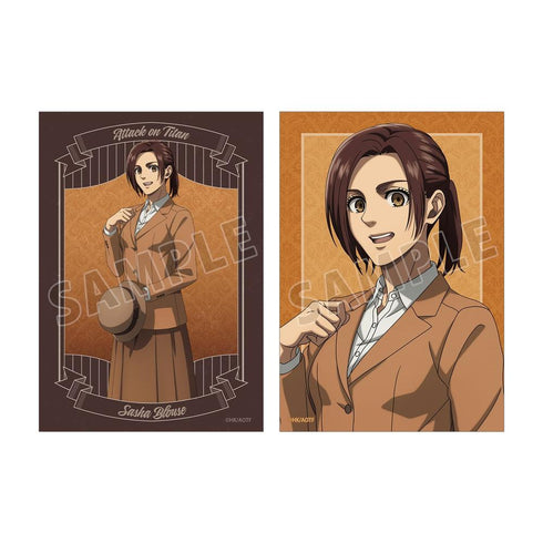 『進撃の巨人』サシャ ブロマイド2枚セット