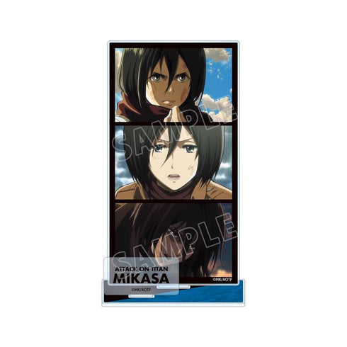 『進撃の巨人』ミカサ 場面写パーツ付きBIGアクリルスタンド