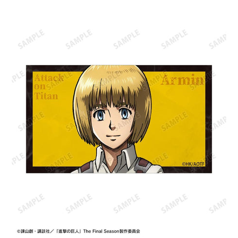 『進撃の巨人』アルミン イラストカード2枚セット