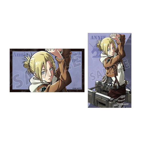 『進撃の巨人』アニ イラストカード2枚セット