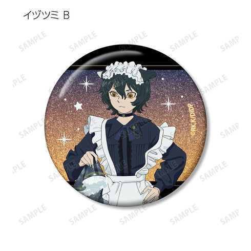 "Dungeon Meal" Original Illustration: Starry Sky Maid & Butler Ver. Trading Glitter Pin Badges (Sold by the box)
