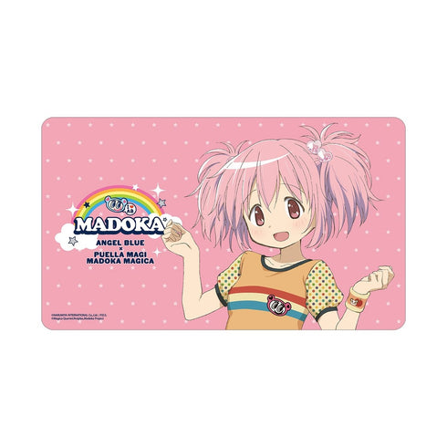 『魔法少女まどか☆マギカ〈ワルプルギスの廻天〉』ANGEL BLUEコラボ 描き下ろし 鹿目まどか マルチデスクマット