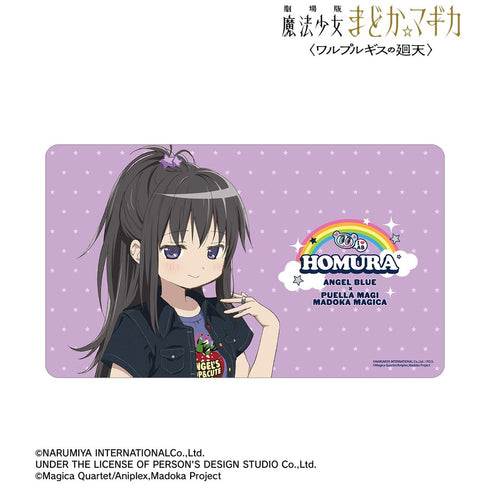 『魔法少女まどか☆マギカ〈ワルプルギスの廻天〉』ANGEL BLUEコラボ 描き下ろし 暁美ほむら マルチデスクマット