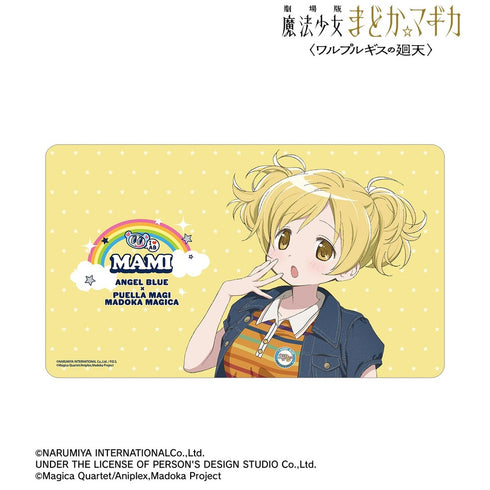 『魔法少女まどか☆マギカ〈ワルプルギスの廻天〉』ANGEL BLUEコラボ 描き下ろし 巴マミ マルチデスクマット