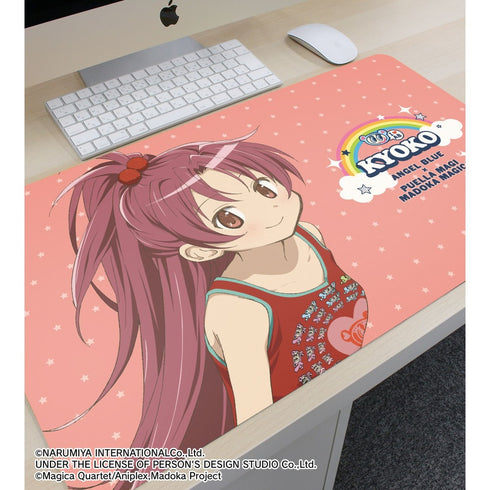 『魔法少女まどか☆マギカ〈ワルプルギスの廻天〉』ANGEL BLUEコラボ 描き下ろし 佐倉杏子 マルチデスクマット