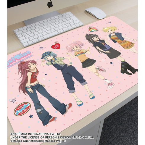 "Puella Magi Madoka Magica: Walpurgis Night's Turning Point" ANGEL BLUE Collaboration: Original Art Group Multi-Desk Mat