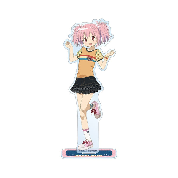 『魔法少女まどか☆マギカ〈ワルプルギスの廻天〉』ANGEL BLUEコラボ 描き下ろし 鹿目まどか BIGアクリルスタンド