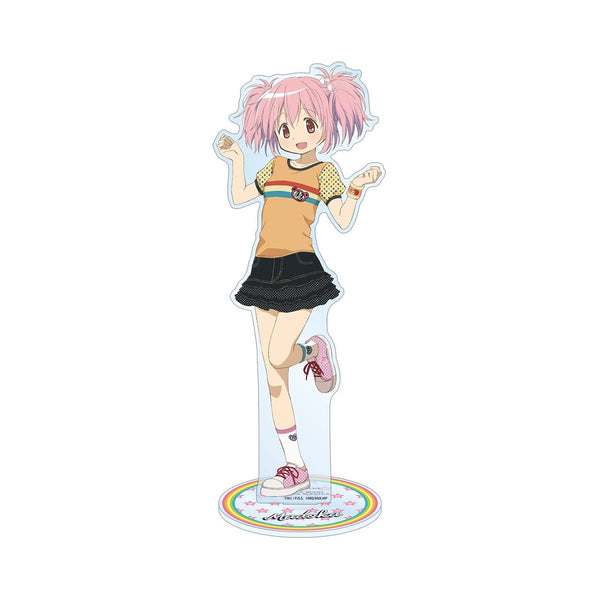 『魔法少女まどか☆マギカ〈ワルプルギスの廻天〉』ANGEL BLUEコラボ 描き下ろし 鹿目まどか 特大アクリルスタンド