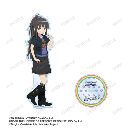 『魔法少女まどか☆マギカ〈ワルプルギスの廻天〉』ANGEL BLUEコラボ 描き下ろし 暁美ほむら 特大アクリルスタンド