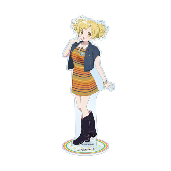 『魔法少女まどか☆マギカ〈ワルプルギスの廻天〉』ANGEL BLUEコラボ 描き下ろし 巴マミ 特大アクリルスタンド