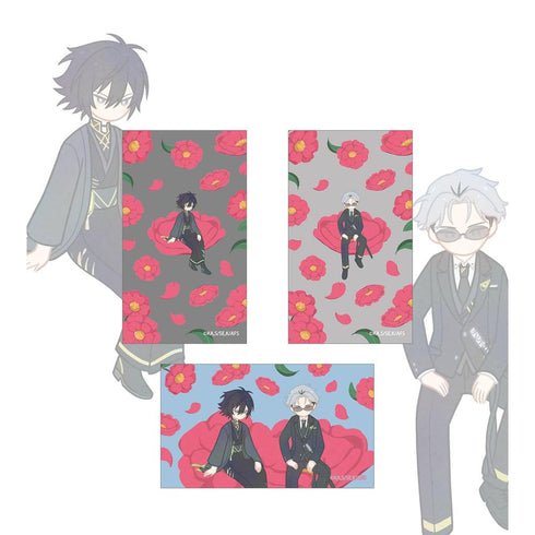 『春夏秋冬代行者 春の舞』寒椿狼星&寒月凍蝶 Botania イラストカード3枚セット