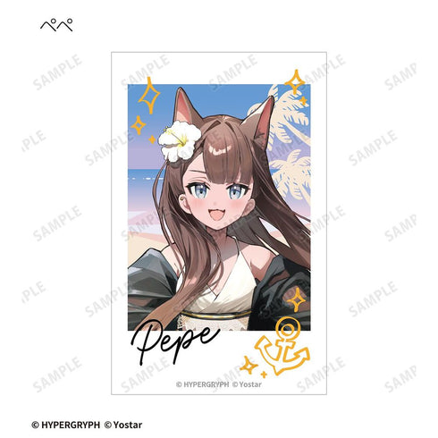 『アークナイツ』水着ver. トレーディングチェキプリント(単位/BOX)