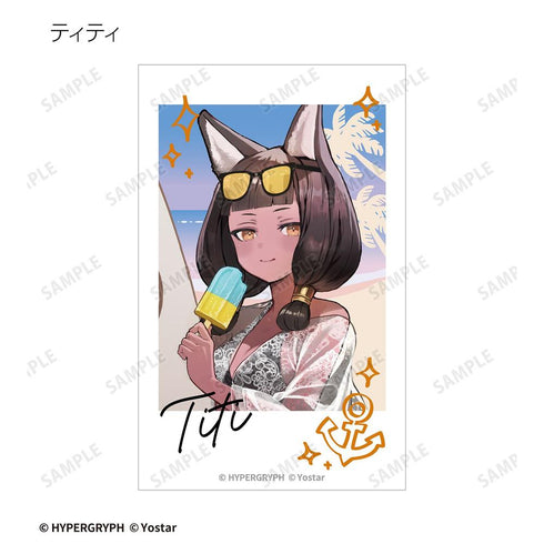 『アークナイツ』水着ver. トレーディングチェキプリント(単位/BOX)