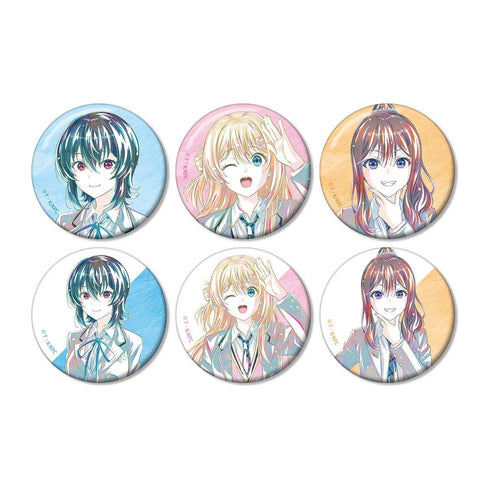 "I Became Friends with the Second Cutest Girl in My Class" Trading Ani-Art Pin Badges (Sold by the Box)