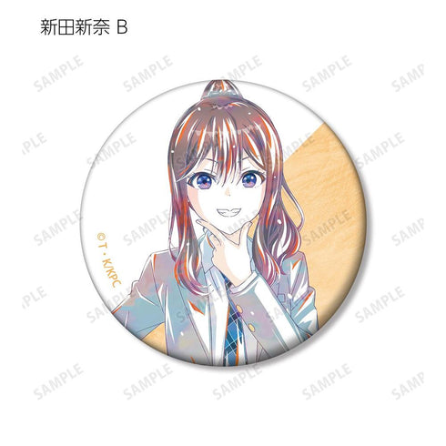 "I Became Friends with the Second Cutest Girl in My Class" Trading Ani-Art Pin Badges (Sold by the Box)