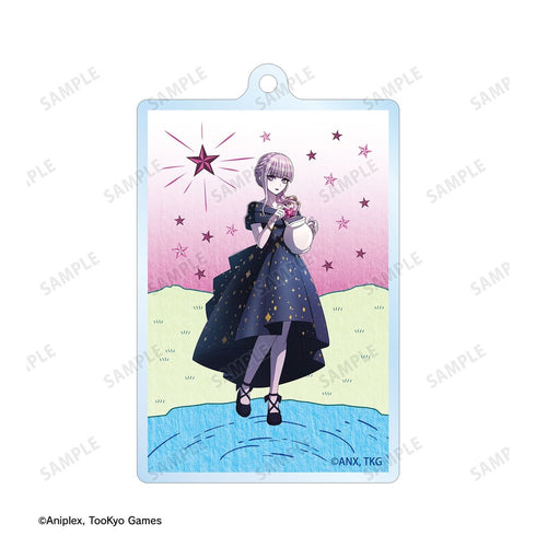 『HUNDRED LINE -最終防衛学園-』描き下ろし 九十九過子 タロットver. 2連ワイヤーBIGアクリルキーホルダー