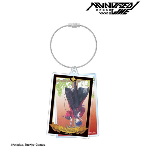 "HUNDRED LINE -Final Defense Academy-" Original Illustration: Menage Yugami (Tarot Ver.) Double-Wire BIG Acrylic Keychain