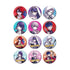 "HUNDRED LINE -Final Defense Academy-" Original Art Tarot Ver. Trading Glitter Pin Badges (Sold by the box)