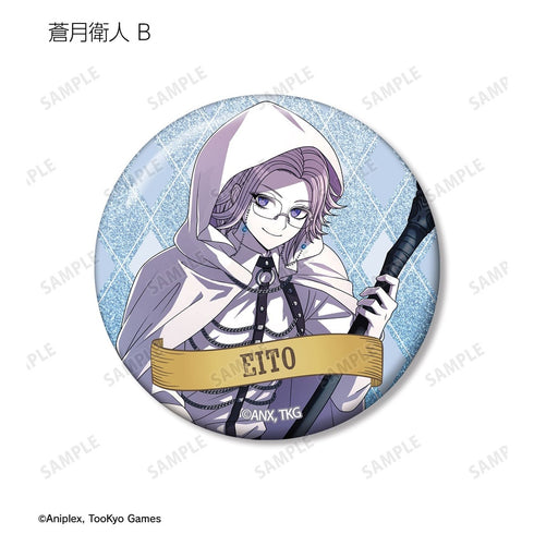 "HUNDRED LINE -Final Defense Academy-" Original Art Tarot Ver. Trading Glitter Pin Badges (Sold by the box)
