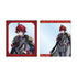 "HUNDRED LINE -Final Defense Academy-" Illustration by Karasu BTK: Takumi Sumino (Military Ver.) 2-Card Acrylic Set - Collaboration with "The Karaoke Ironman"