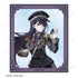 "HUNDRED LINE -Final Defense Academy-" Illustration by Karasu BTK: Hiruko Shizuhara (Military Ver.) 2-Card Acrylic Set - Collaboration with Karaoke no Tetsujin