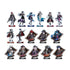 "HUNDRED LINE -Final Defense Academy-" Illustration by Karasu BTK, Military Ver. Trading Acrylic Stand, "Karaoke Tetsujin" Collaboration (Unit/BOX)