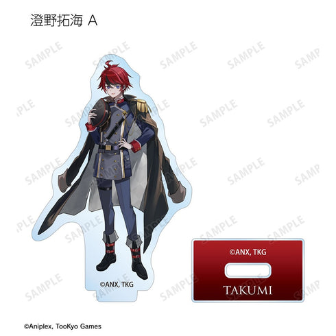 "HUNDRED LINE -Final Defense Academy-" Illustration by Karasu BTK, Military Ver. Trading Acrylic Stand, "Karaoke Tetsujin" Collaboration (Unit/BOX)