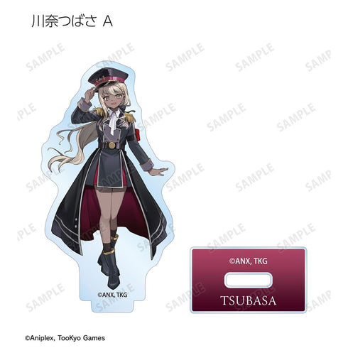 "HUNDRED LINE -Final Defense Academy-" Illustration by Karasu BTK, Military Ver. Trading Acrylic Stand, "Karaoke Tetsujin" Collaboration (Unit/BOX)