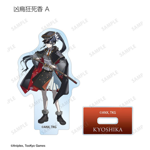 "HUNDRED LINE -Final Defense Academy-" Illustration by Karasu BTK, Military Ver. Trading Acrylic Stand, "Karaoke Tetsujin" Collaboration (Unit/BOX)